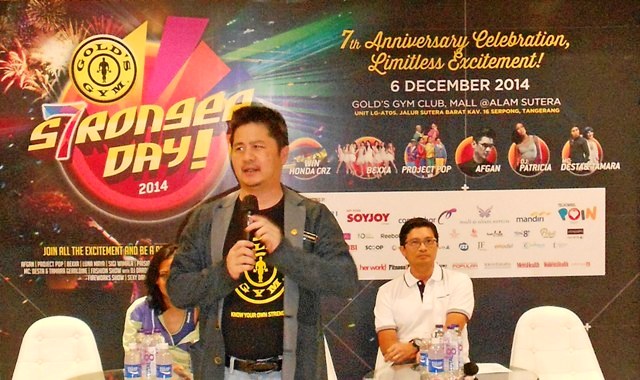 Gold`s Gym Indonesia Rayakan Tujuh Tahun Hadir di Indonesia